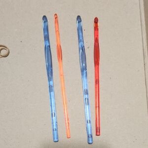 Set of Colorful Crochet Needles